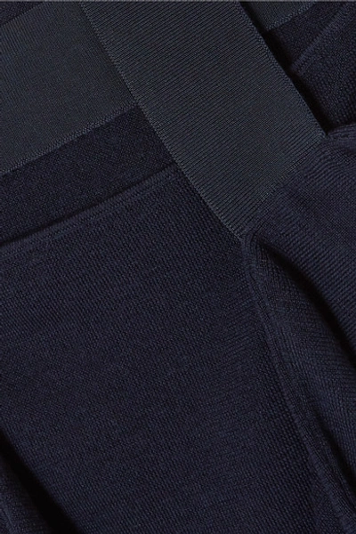 Shop Dion Lee Cutout Merino Wool Sweater In Black