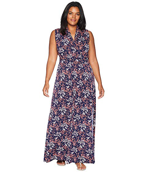 michael kors plus size maxi dress