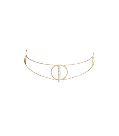 Shop Anissa Kermiche Gold Gazelle Choker