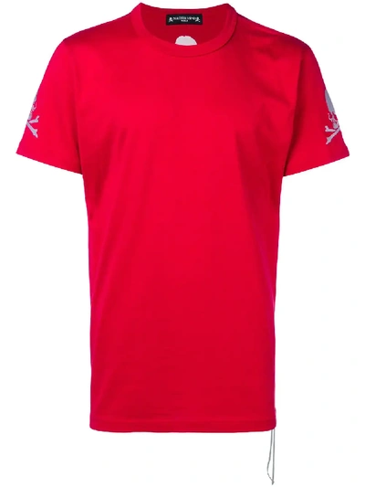 Shop Mastermind Japan Skull Print T-shirt - Red