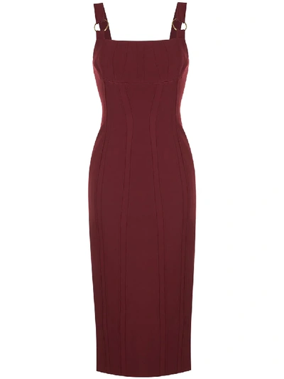 Rachel Gilbert Abiba Dress - Red In Red