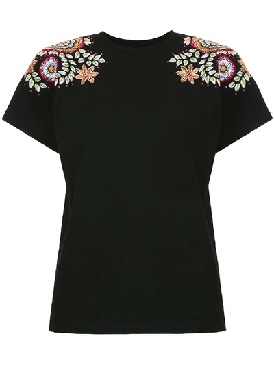 Shop Rachel Gilbert Shalini T-shirt - Black