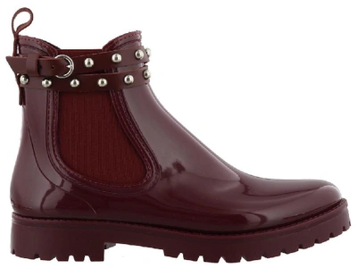 Shop Red Valentino Studded Rain Boots