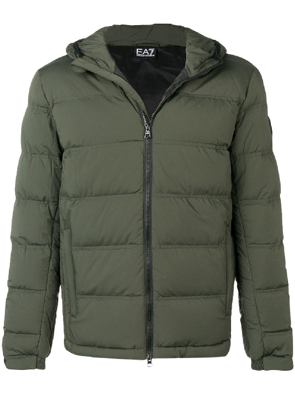 ea7 jacket green