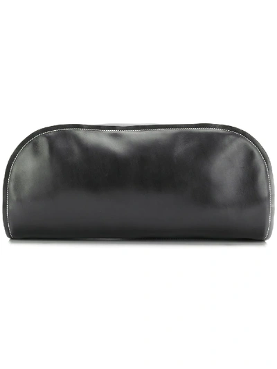 Shop Marni Large Clutch Bag - Black