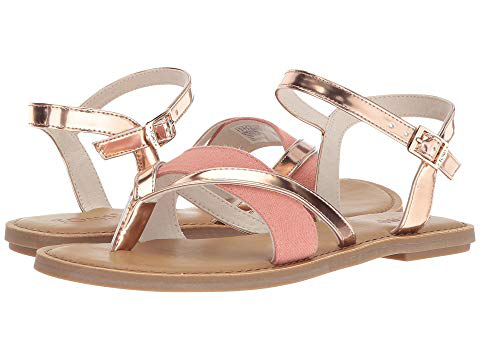 toms lexie sandals rose gold