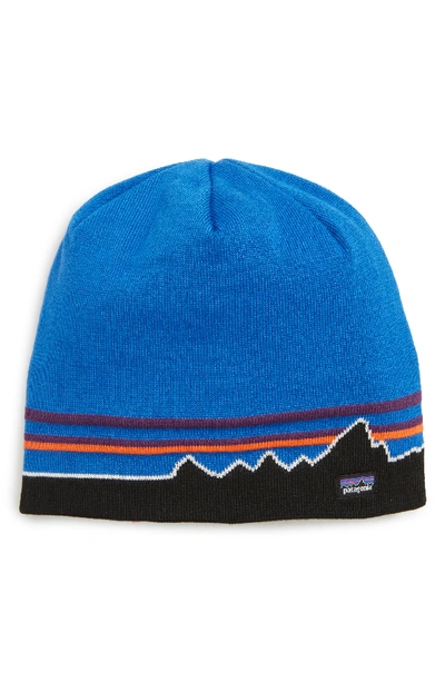 Shop Patagonia Knit Cap In Blue