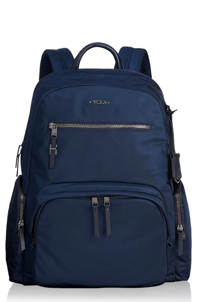 Shop Tumi Voyager Carson Nylon Backpack - Blue In Navy