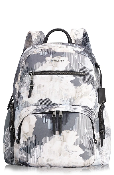 Shop Tumi Voyager Carson Nylon Backpack - Grey In Camo Floral