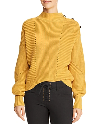 Shop Joie Lusela Dolman Sweater In Soft Gold
