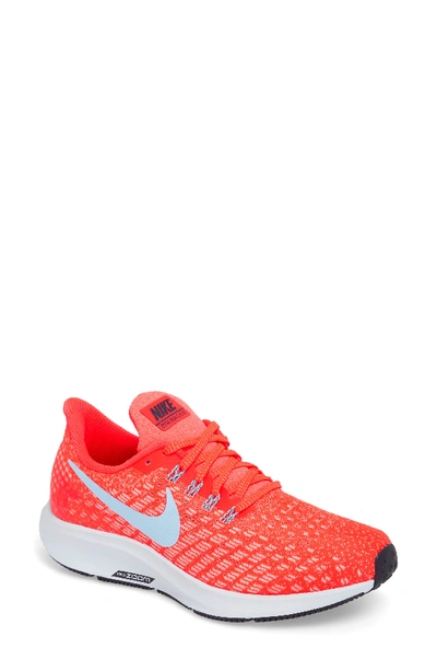 Shop Nike Air Zoom Pegasus 35 Running Shoe In Bright Crimson/ Gridiron