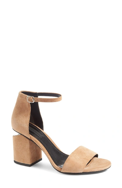 Shop Alexander Wang 'abby' Ankle Strap Sandal In Clay