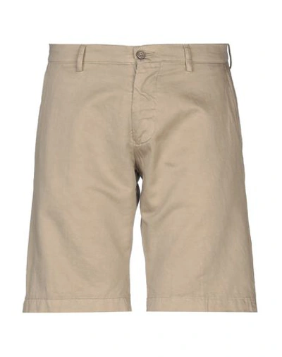 Shop Berwich Shorts & Bermuda Shorts In Beige