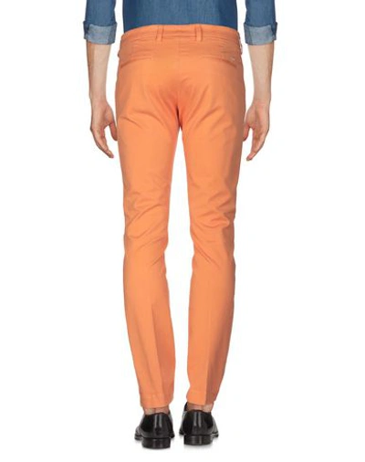 Shop Entre Amis Casual Pants In Orange
