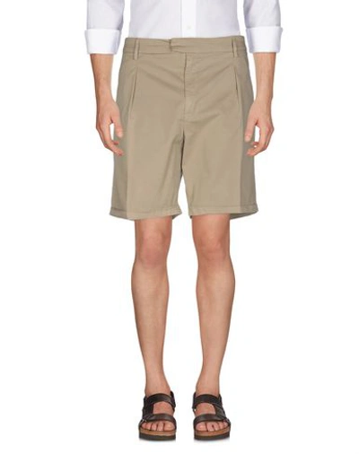 Shop Dondup Shorts & Bermuda In Sand