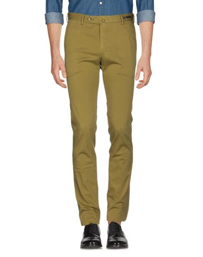 Shop Pt01 Casual Pants In Green