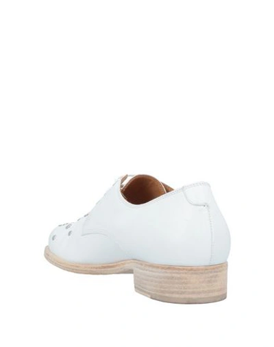 Shop Alberto Fermani Lace-up Shoes In White