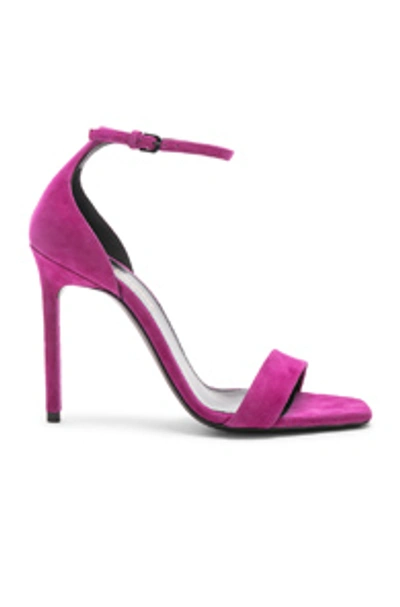 Shop Saint Laurent Lou Lou Heels In Pink