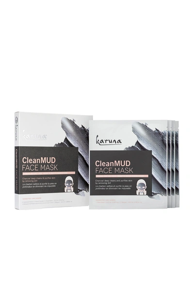 Shop Karuna Cleanmud Face Mask 4 Pack In N,a