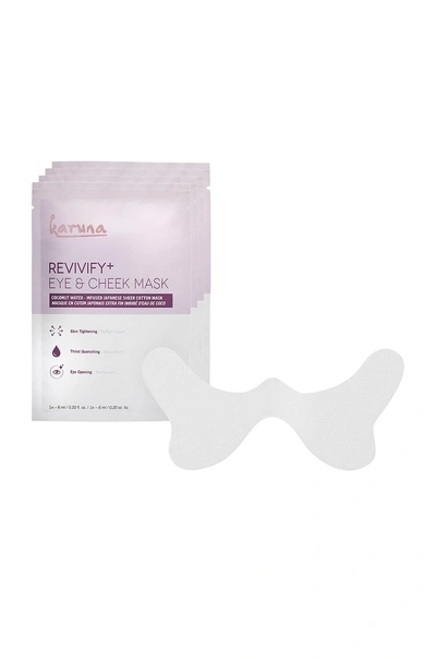 Shop Karuna Revivify+ Eye And Cheek Mask 4 Pack In N,a