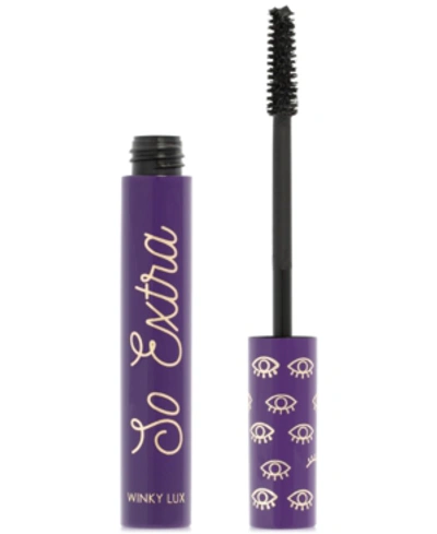 Winky Lux So Extra Mascara, 0.27 Oz. In Extra Black