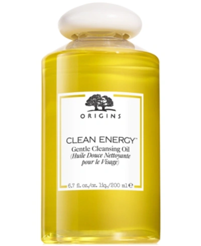 Shop Origins Clean Energy Gentle Cleansing Oil 6.7 Oz.