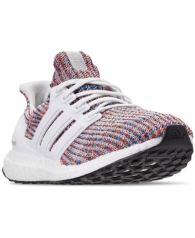 Shop Adidas Originals Adidas Men's Ultraboost Running Sneakers From Finish Line In Ftwr White / Ftwr White /