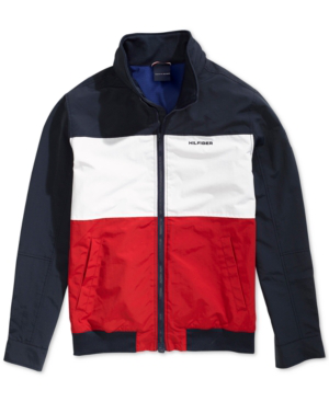 tommy hilfiger men's flag regatta jacket