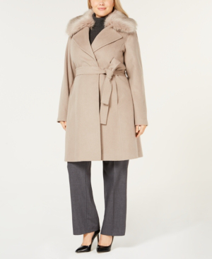 t tahari plus size coats