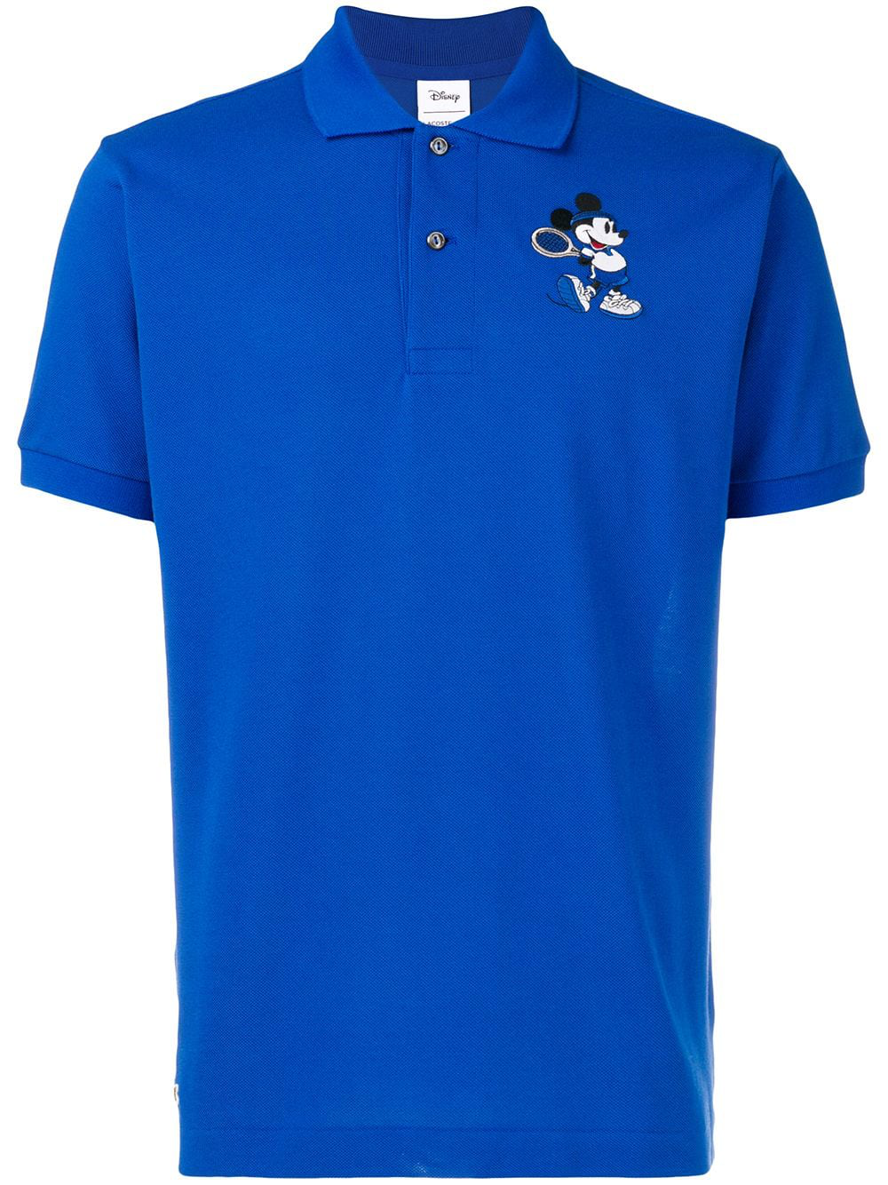 Lacoste Tennis Mickey Mouse Polo Shirt - Blue | ModeSens