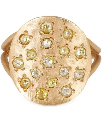 Shop Brooke Gregson Gold Orbital Diamond Ring