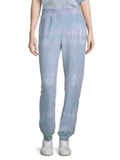 Shop Electric & Rose Strand Tie-dye Sweat Pants In Waterloo Wash
