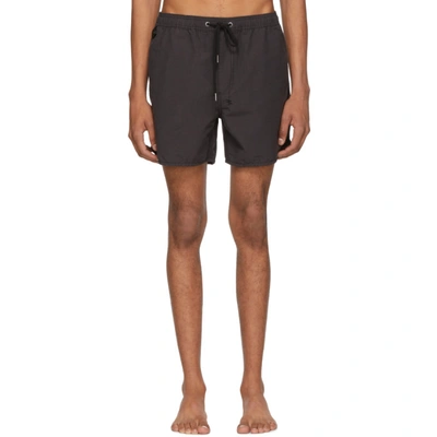 Shop Ksubi Black Bowie Board Shorts