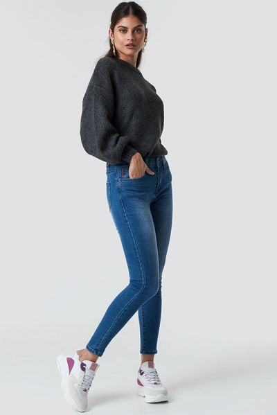 Shop Top Secret Skinny Ts Jeans - Blue