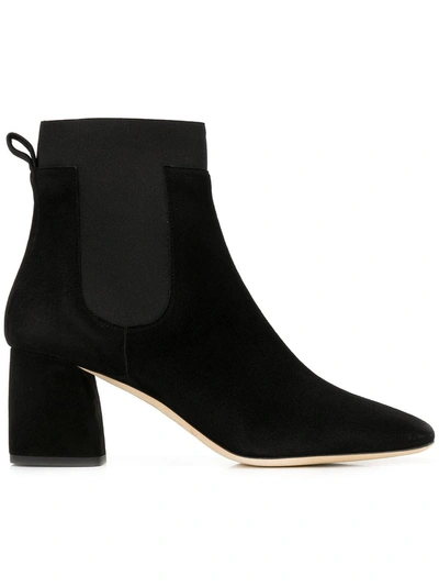 Shop Gianna Meliani Square-toe Ankle Boots - Black