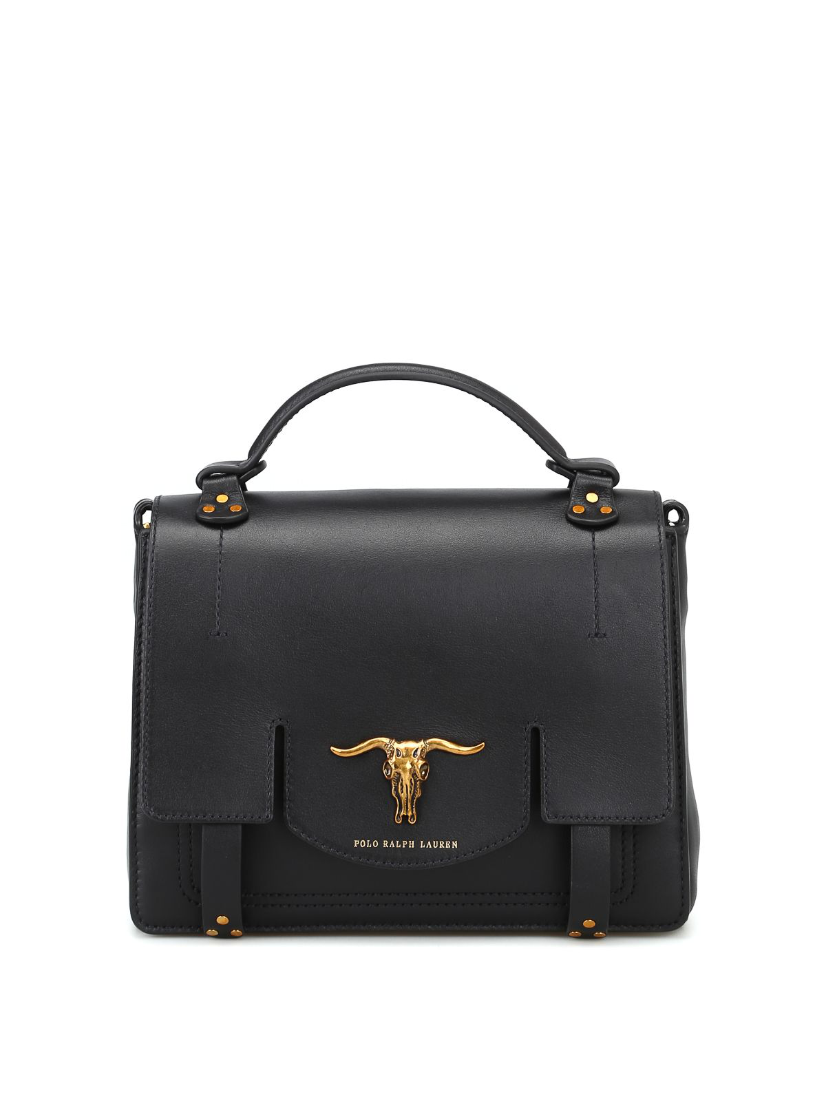 ralph lauren small black purse