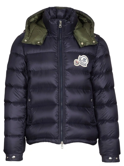 Moncler Giubbotto Bramant In Blu ModeSens