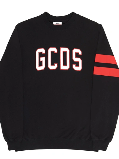 Shop Gcds Logo Sweatshirt In Black