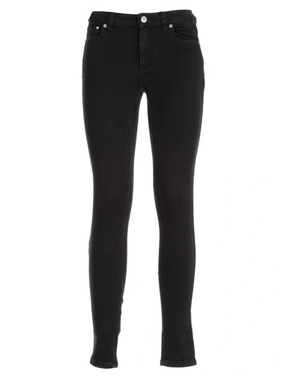 Shop Michael Michael Kors Skinny Jeans In Black