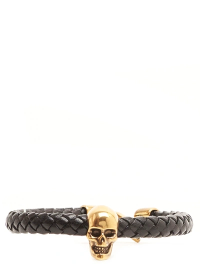 Shop Alexander Mcqueen Bracelet In Black