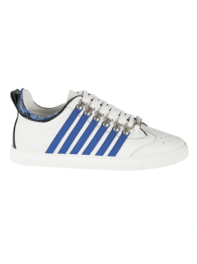 Shop Dsquared2 Tennis Side Stripe Sneakers In M313