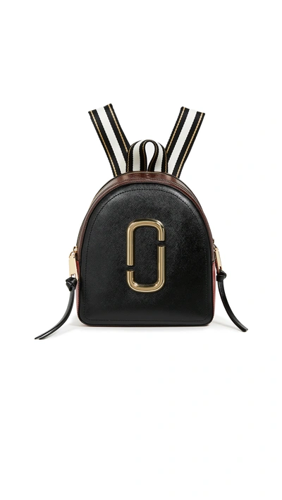 Shop Marc Jacobs Packshot Backpack In Black/red