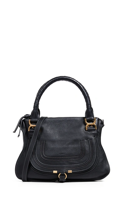Shop Chloe Medium Marcie Bag In Black