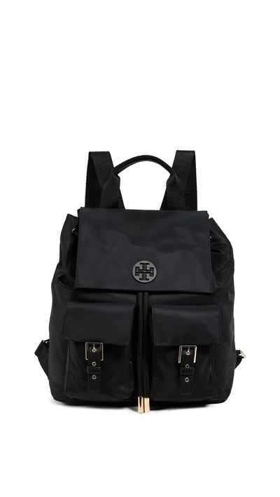 Tilda nylon cheap flap backpack