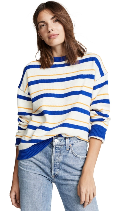 Shop Lost + Wander After Glow Sweater In Blue Multi