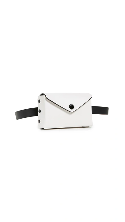 Shop Rag & Bone Atlas Belt Bag M/l Belt In White Multi
