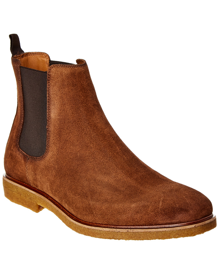 Bruno Magli Chili Suede Boot In Brown ModeSens