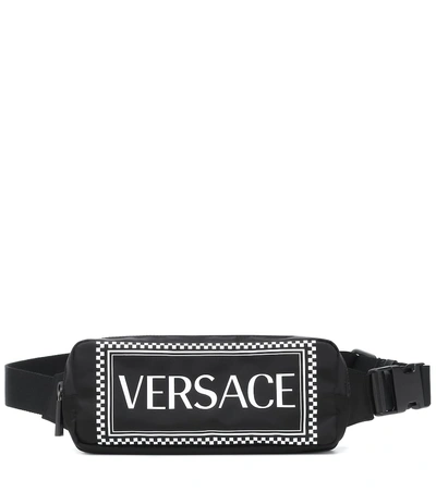 Shop Versace Vintage Logo Belt Bag In Black