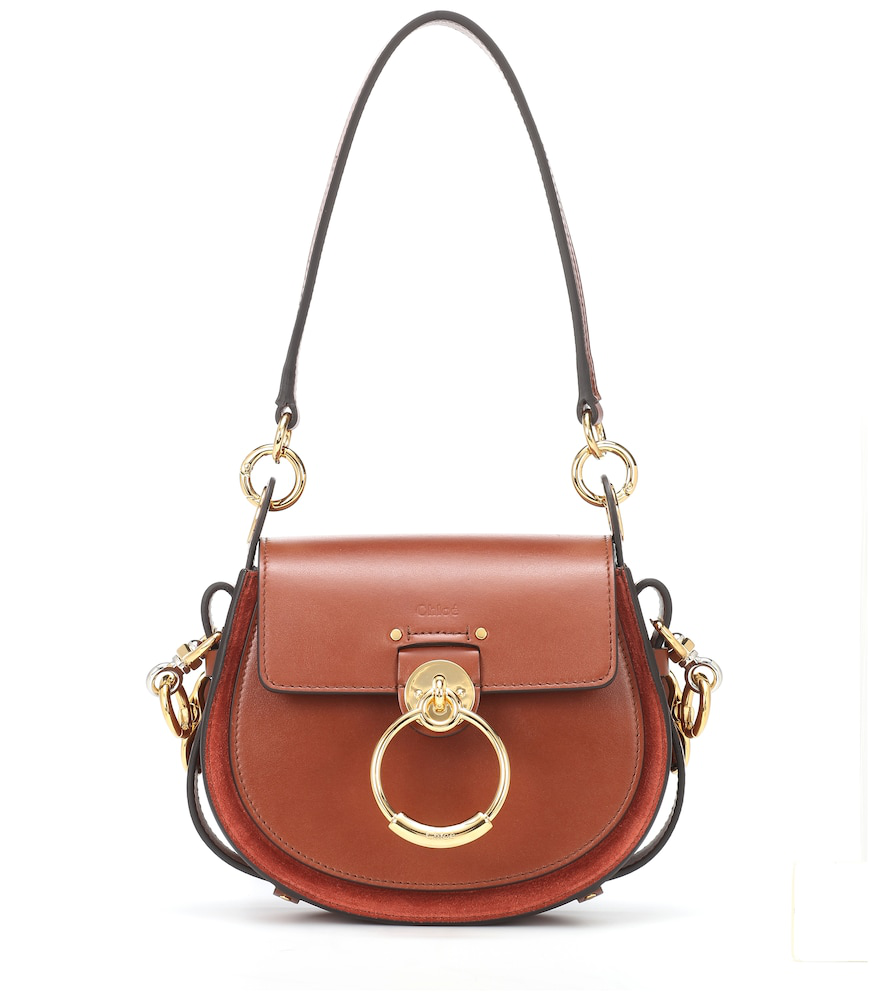 tess small leather shoulder bag