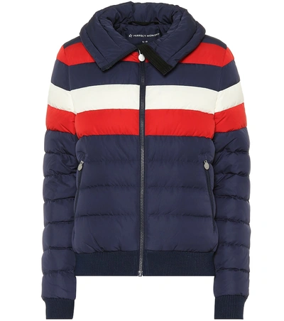 Shop Perfect Moment Queenie Padded Ski Jacket In Blue